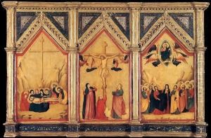 Triptych by Pacino di Bonaguida