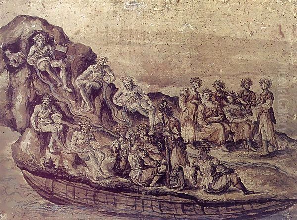 Scenery with River Allegories - view 1