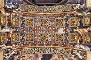 Decoration of the under-arch above the main altar by Girolamo Francesco Maria Mazzola (Parmigianino)