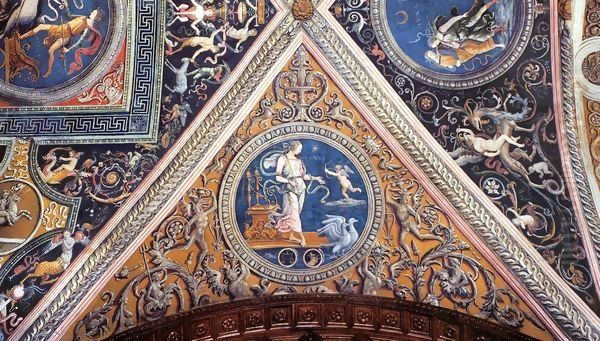 Ceiling decoration (detail) 4 - view 1
