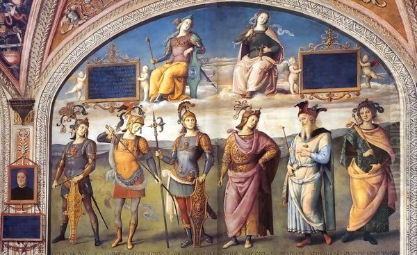 Famous Men of Antiquity (2) - view 1