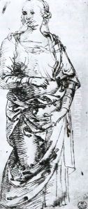 Cumaean Sibyl by Pietro Vannucci Perugino