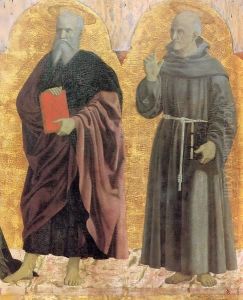 Polyptych of the Misericordia Sts Andrew and Bernardino by Piero della Francesca