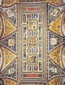 Ceiling decoration by Bernardino di Betto (Pinturicchio)