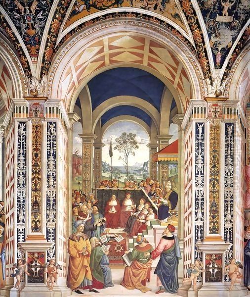 No. 8 Pope Pius II at the Congress of Mantua - view 1