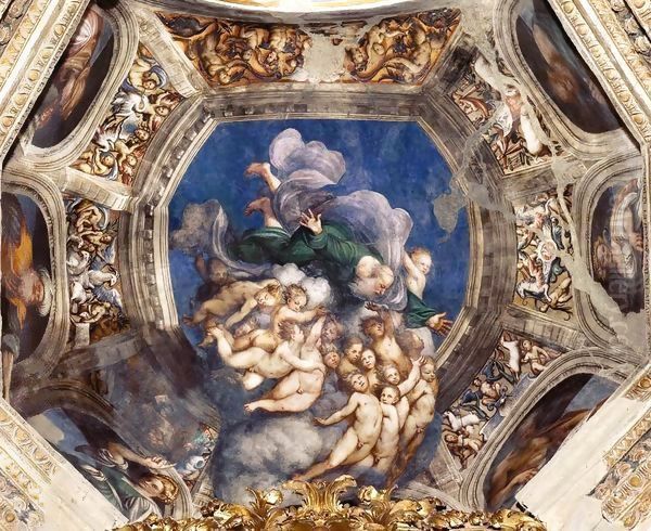 God the Father with Angels - view 1