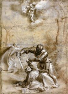 The Martyrdom of St Peter by (Giovanni Antonio de' Sacchis) Pordenone