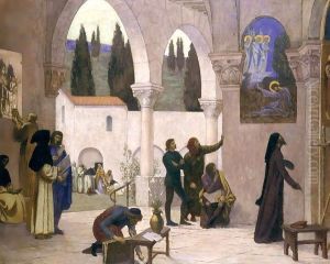 Christian Inspiration by Pierre-Cecile Puvis De Chavannes