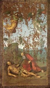 The Creation of Eve from Adam by Raphael