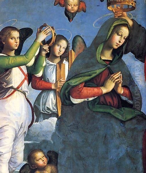 The Crowning of the Virgin (detail) 3 - view 1