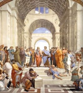 The School of Athens (detail) by Raphael