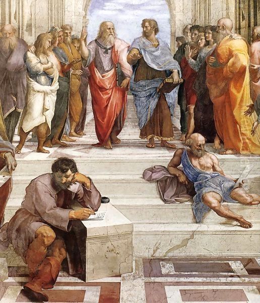 The School of Athens (detail) 2 - view 1
