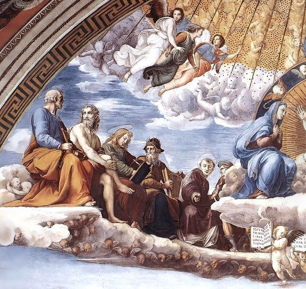 La Disputa (detail) 2 - view 1