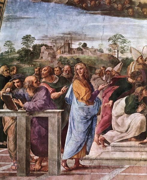 La Disputa (detail) 6 - view 1