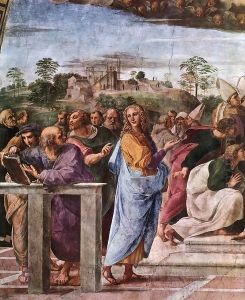La Disputa (detail) 6 by Raphael
