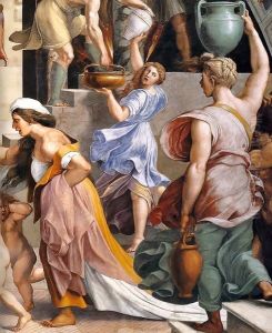 The Fire in the Borgo (detail) 4 by Raphael