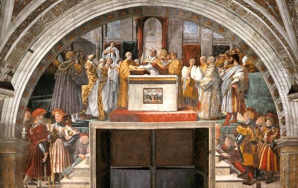 The Oath of Leo III - view 1