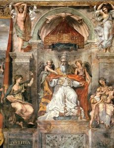 Pope Urban I between Iustitia and Caritas