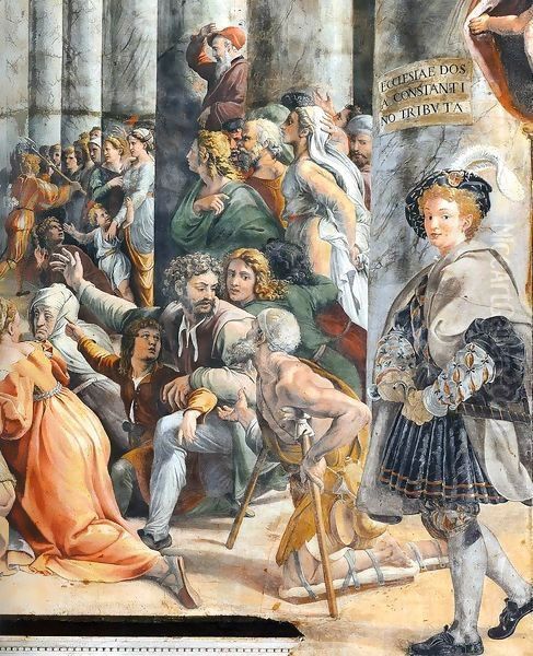 The Donation of Rome (detail) - view 1