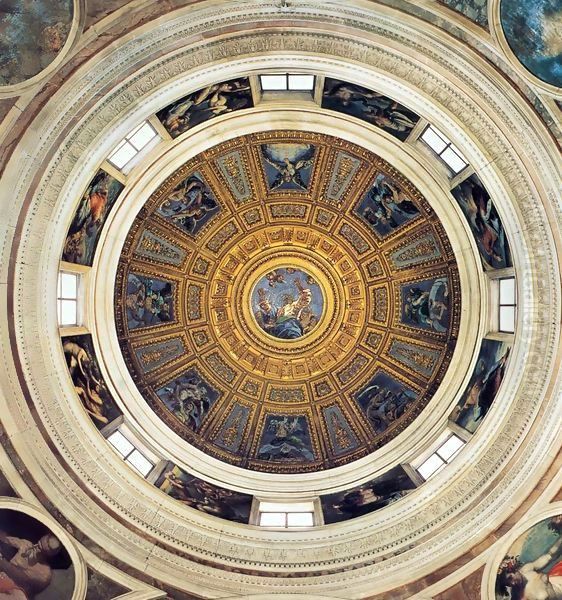 Dome of the Chigi Chapel - view 1