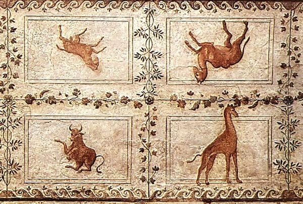 Decoration of the Loggetta 2 - view 1