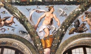 Venus on the Chariot Pulled by Doves by Raphael