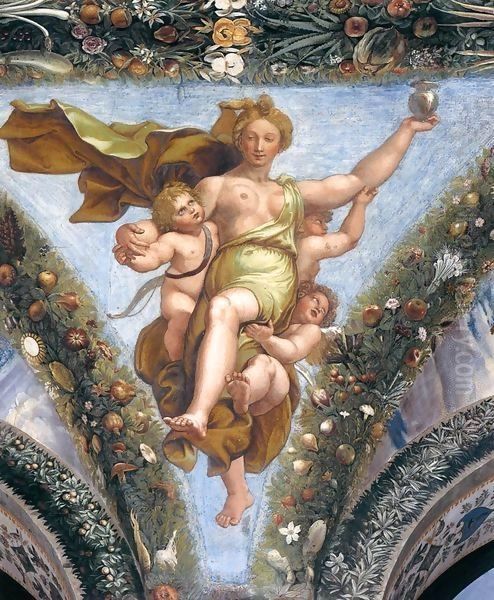 Psyche Brings a Vessel up to Venus - view 1