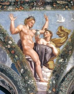 Psyche Gives Venus the Vessel by Raphael