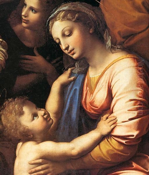The Holy Family (detail) - view 1