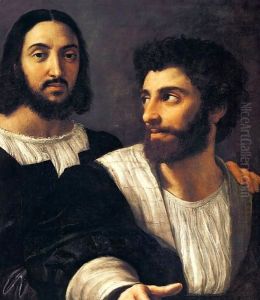 Double Portrait (detail) by Raphael
