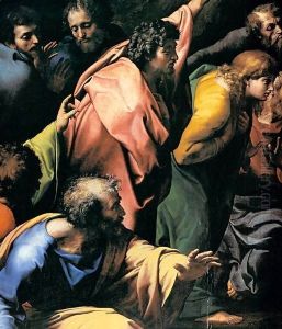 The Transfiguration (detail) 2 by Raphael