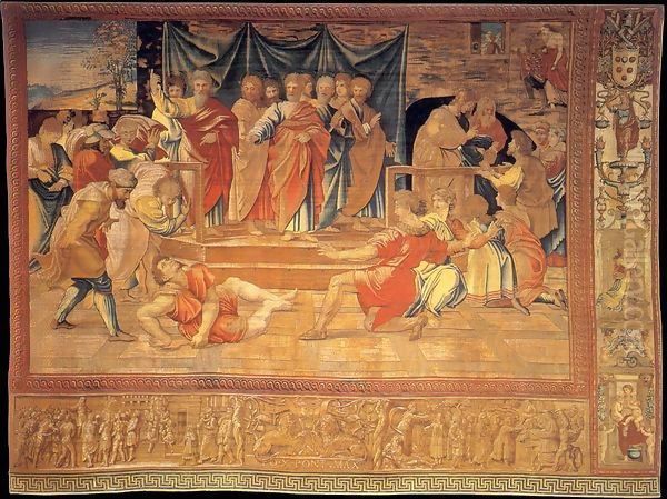 Death of Ananias - view 1