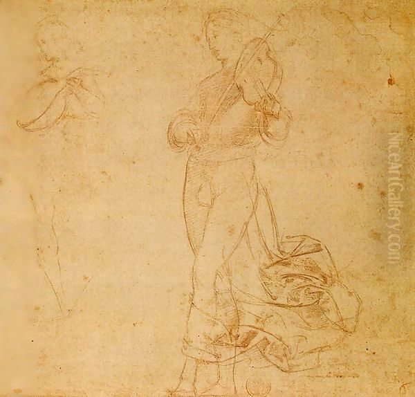 Study of an Angel - view 1