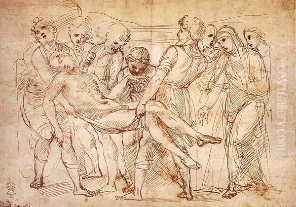 Study for the Entombment - view 1