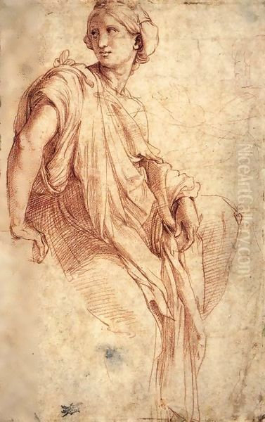 Study of a Sibyl (recto) - view 1