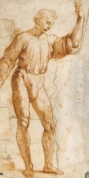 Study of Christ for Handing-over the Keys (fragment) - view 1