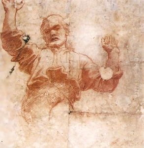 Study of God the Father (verso) by Raphael