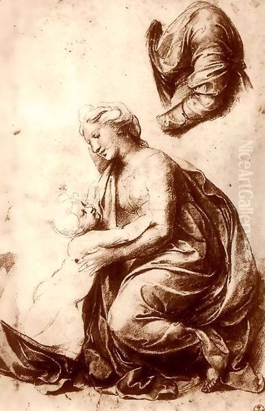 Study for the Holy Family - view 1