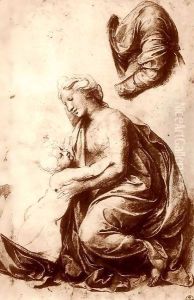Study for the Holy Family by Raphael