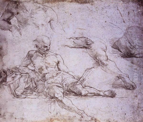 Study of Diogenes for the School of Athens - view 1