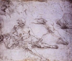 Study of Diogenes for the School of Athens by Raphael