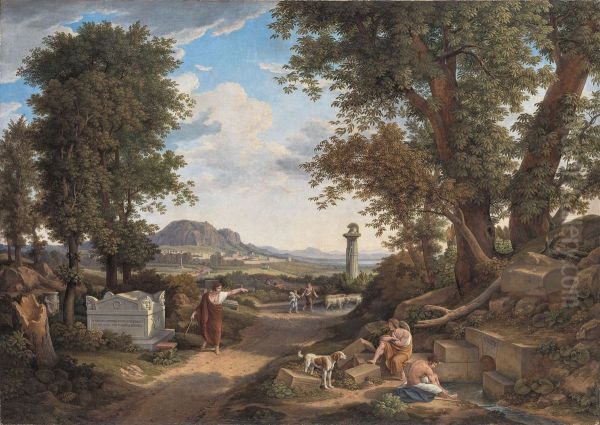 The Invention of the Corinthian Capital by Callimachos - view 1