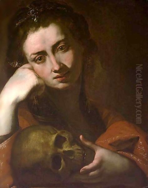 The Penitent Magdalen or Vanitas - view 1