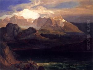 View of the Eibsee by Carl Rottmann