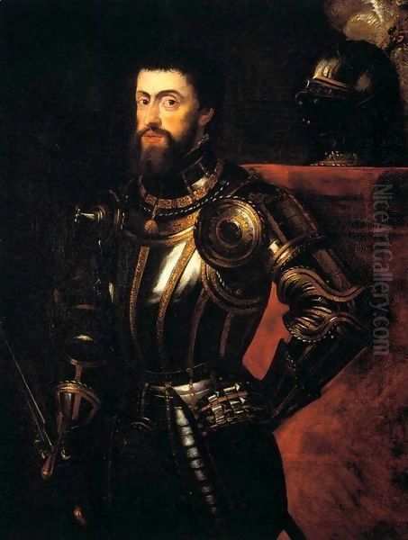 Charles V in Armour - view 1