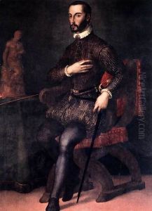 Portrait of Francesco I de' Medici by da San Friano Maso