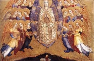 Assumption of the Virgin 2 by Sano Di Pietro