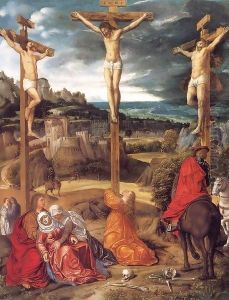 Crucifixion by Giovanni Girolamo Savoldo
