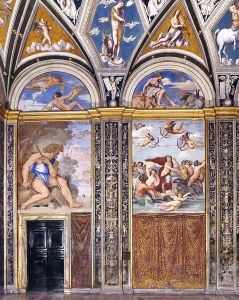 View of the Loggia di Galatea by Sebastiano Del Piombo