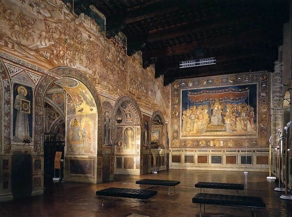 View of the Sala del Mappamondo - view 1